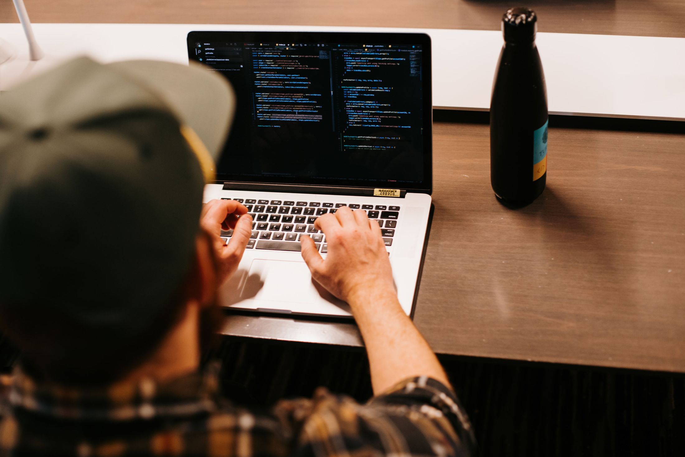 software engineering services coding on computer