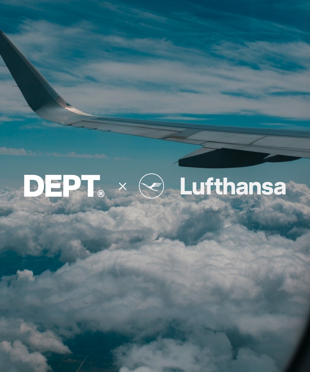 Die Lufthansa Group ernennt DEPT® als Digitalagentur für EMEA